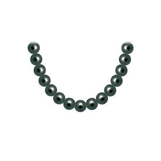 Akoya Cultured Pearl Necklace : 14K Yellow Gold  11 MM