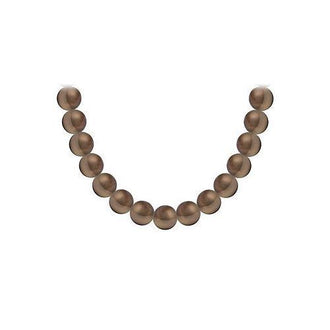 Akoya Cultured Pearl Necklace : 14K Yellow Gold  11 MM