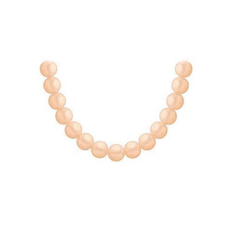 Akoya Cultured Pearl Necklace : 14K Yellow Gold  11 MM