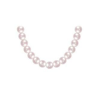 Akoya Cultured Pearl Necklace : 14K Yellow Gold  11 MM