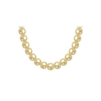 South Sea Pearl Necklace : 18K White Gold  10.00 - 12.00 MM