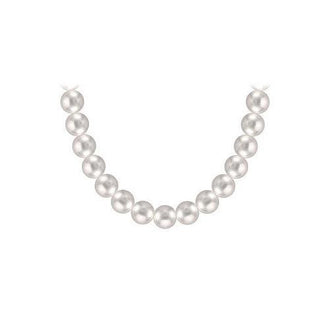 Tahitian Pearl Necklace : 18K White Gold  10.00 - 12.00 MM