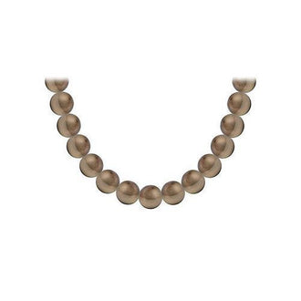 Tahitian Pearl Necklace : 18K White Gold  12.00 - 14.00 MM