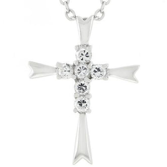 Coupled Cross Pendant