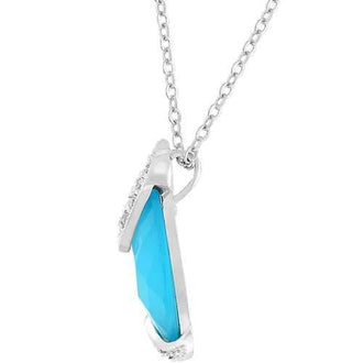 Leaf and Aqua Beauty Pendant