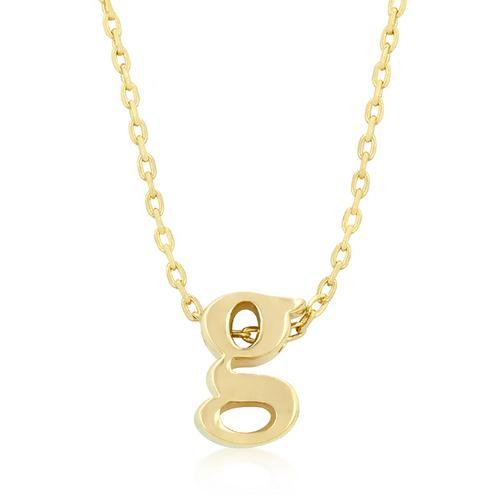 Golden Initial G Pendant