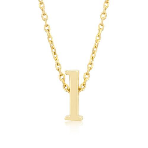 Golden Initial L Pendant