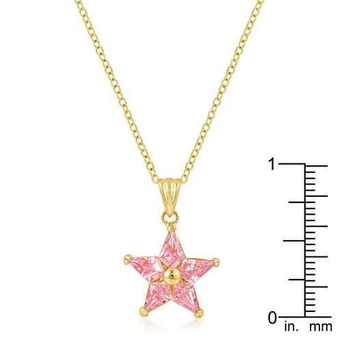 Goldtone Fancy Star Pendant