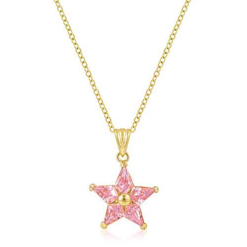 Goldtone Fancy Star Pendant