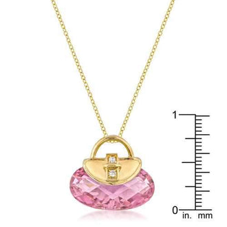 Golden Handbag Pendant