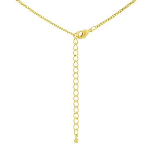 Simple Golden Cross Pendant