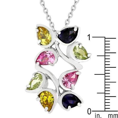 Multicolor Leaf Pendant