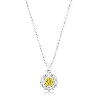 Bella Bridal Pendant in Yellow