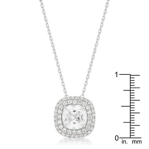 Pave Halo Pendant