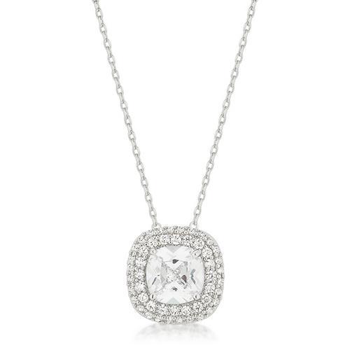 Pave Halo Pendant