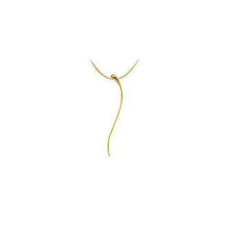 Metal Fashion Pendant 14K Yellow Gold