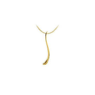 Gold Fashion Pendant 14K Yellow Gold