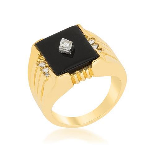 Black Onyx Men's Ring