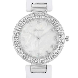 Crystal Watch - White