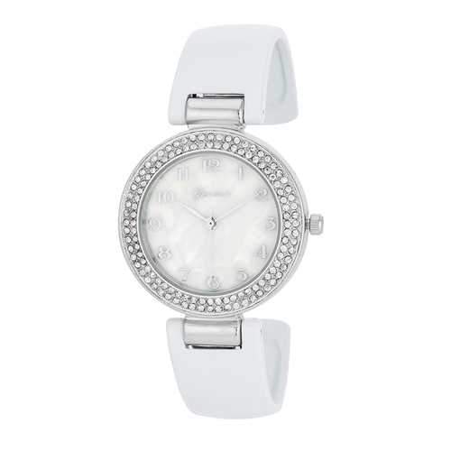 Crystal Watch - White