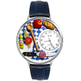 Gourmet Watch in Silver (Large)