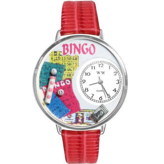 Bingo Watch in Silver (Large)