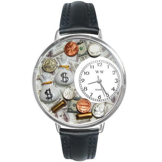 Banker Watch in Silver (Large)