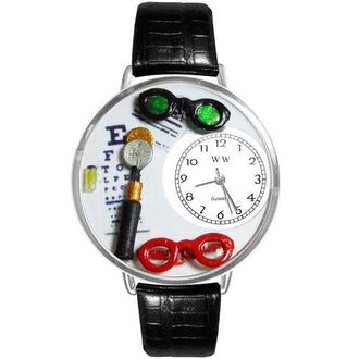 Opthamologist Watch in Silver (Large)