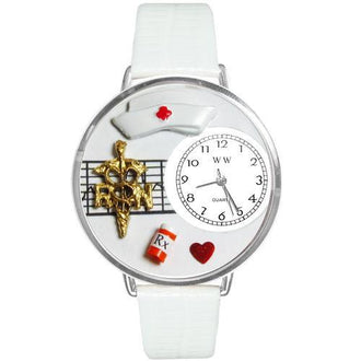 RN Watch in Silver (Large)