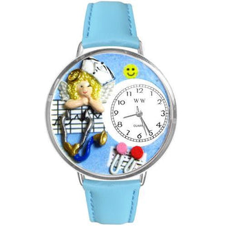 Nurse Angel Watch in Silver (Large)