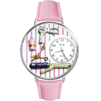 Beautician Female Watch in Silver (Large)