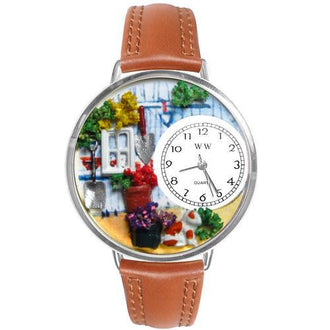 Gardening Watch in Silver (Large)