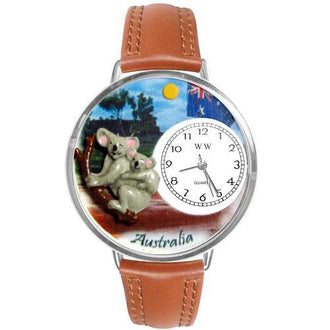 Australia Watch in Silver (Large)
