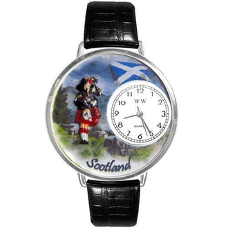 Scotland Watch in Silver (Large)