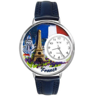 France Watch in Silver (Large)